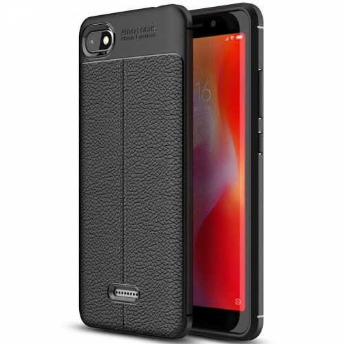 Xiaomi Redmi 6A - Case Kulit Auto Focus - Softshell / Silikon / Cover / Softcase