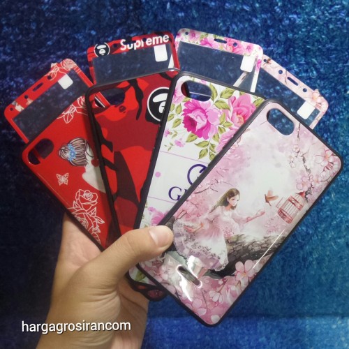 Hargagrosiran Com Versi 2 2 Soft Silikon Polos Xiaomi Redmi 6a Silikon Motif Plus Tempered Glass Motif Cover Softshell Case Ver 2