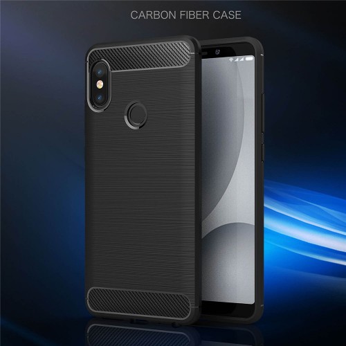 Xiaomi Redmi 6X / Mi6x / MiA2 - Rugged FS Delkin - Carbon Fibre Case Slim Rugged Armor ShockProof /