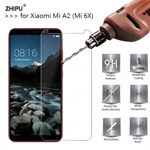Xiaomi Redmi 6X / Mi6x / MiA2 - Tempered Glass Std / Anti Gores Kaca - Tidak Ada Garansi