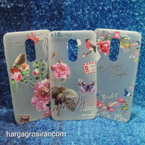 Xiaomi Note 4x Sakura Case Motif Bunga Bahan Softshell - Fashion Flower Back Cover