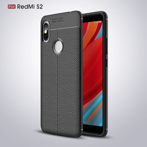 Xiaomi Redmi S2 - Case Kulit Auto Focus - Softshell / Silikon / Cover / Softcase