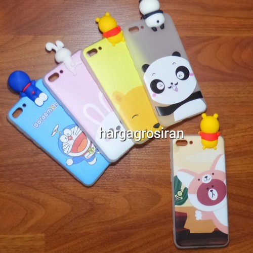 Peep Case Asus Zenfone 4 Max 5.2 / ZC520KL / Silikon Ngitip 3D Cartoon / Softshell / Cover Motif