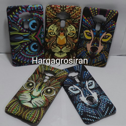 LUXO Asus Zenfone 3 5.2 - Hardcase / Back Case Motif Batik Animals Abstrak Glow In The Dark