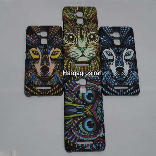 LUXO Asus Zenfone 3 Max 5.2 Inch - Hardcase / Back Case Motif Batik Animals Abstrak Glow In The Dark