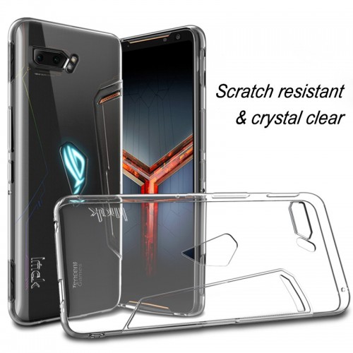 Asus Zenfone Rog 2 ZS600KL - Tpu Case Clear - Silikon Polos /  Anti Shock Case / Back cover case
