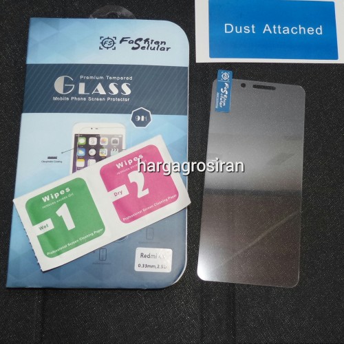 Tempered Glass FS Xiaomi Redmi 4a / Anti Gores Kaca