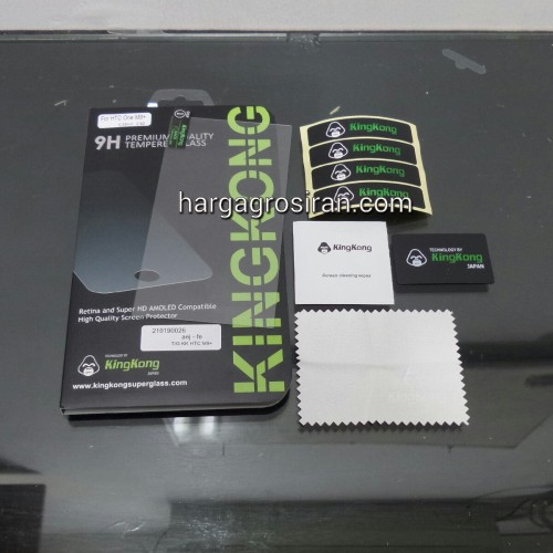 KingKong HTC M9 + / Plus - Tempered Glass Anti Gores Kaca / Glass Sceen Protector