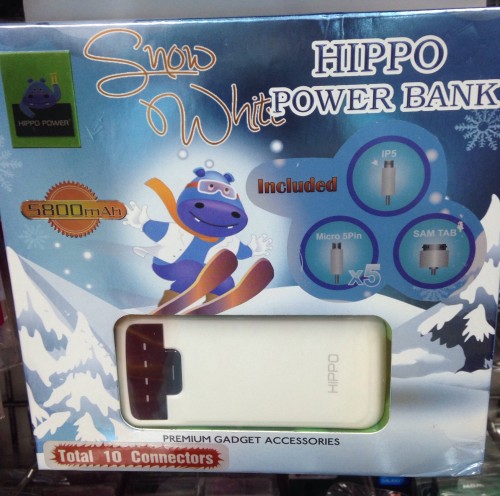 PowerBank Hippo 5.800mah