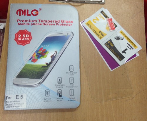 Anti Gores Kaca / Tempered Glass Std Samsung E5