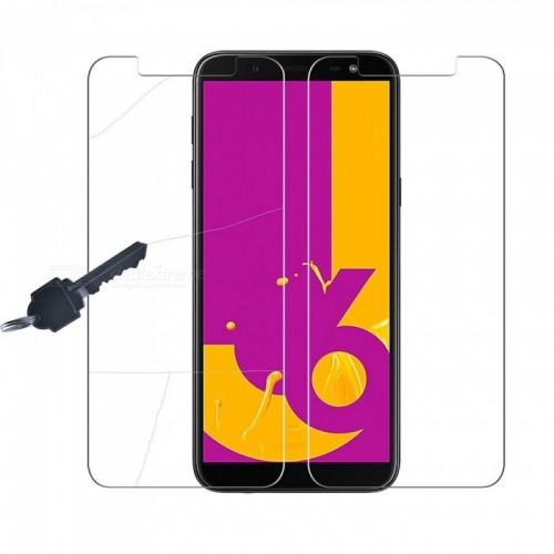 Samsung J6 2018 Tempered Glass FS Anti Gores Kaca Std Premium Screen Guard