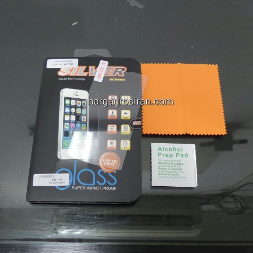 Tempered Glass Silver Anti UV Lenovo A2010