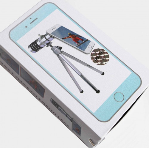 Lensa Tele Kamera 12 x Zoom Stand For Iphone 6
