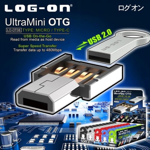Log On OTG Ultramini Type C LO-OT08