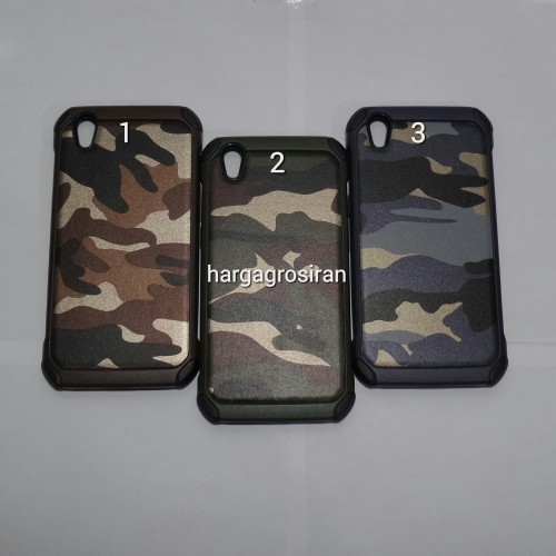 Slim Army Oppo Neo 9/ A37- Back Case / Cover Armor / Loleng TNI / Abri / Brimob