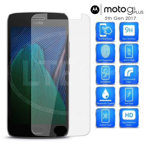 Tempered Glass Std Motorola G5S Plus / Anti Gores Kaca - Tidak Ada Garansi Pecah