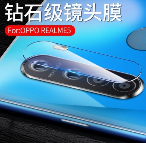 Camera Screen Protector Realme 5 Pro Tempered Flexible - Anti Gores TG Kaca Kamera