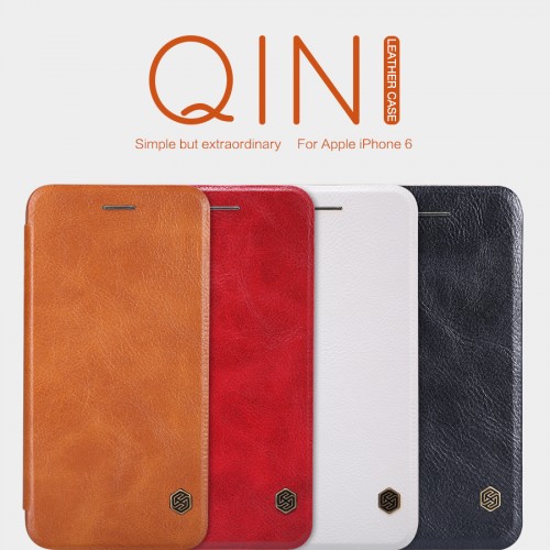 Sarung Nillkin QIN Leather Case Iphone 6 / 6S - 4.7 Inch