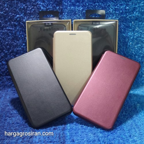 Sarung Kulit Oppo F3 Plus / Flip / Leather Case