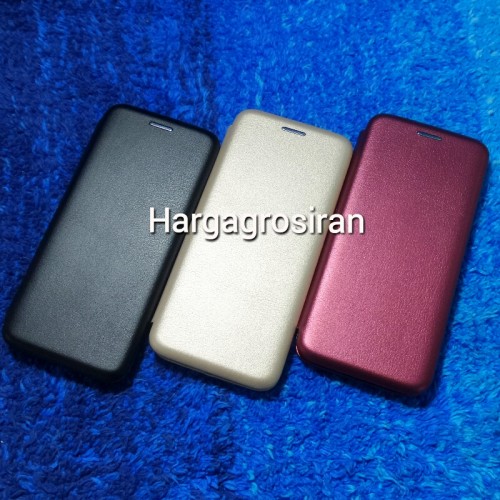Sarung Kulit Samsung J2 Pro 2018 / Flip / Leather Case