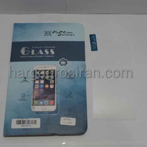 Tempered Glass FS Oppo F1 / A35 / Anti Gores Kaca