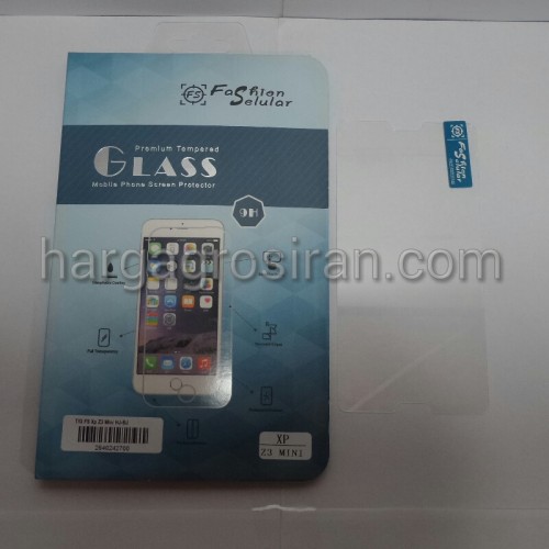 Tempered Glass FS Sony Xperia Z3 Mini / Anti Gores Kaca