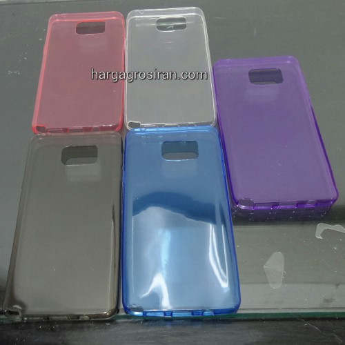 Ultra Thin Case Biasa FDT Samsung Note 5 - Bahan Silikon / SoftShell