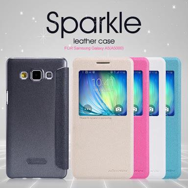 Sarung Sparkle Leather Case Samsung Galaxy A5 2015 / A5000