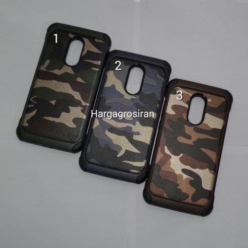 Slim Army Xiaomi Redmi Note 4 - Back Case / Cover Armor / Loleng TNI / Abri / Brimob