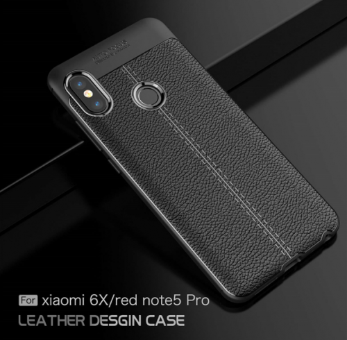 Xiaomi Note 5 Pro - Case Kulit Auto Focus - Softshell / Silikon / Cover / Softcase