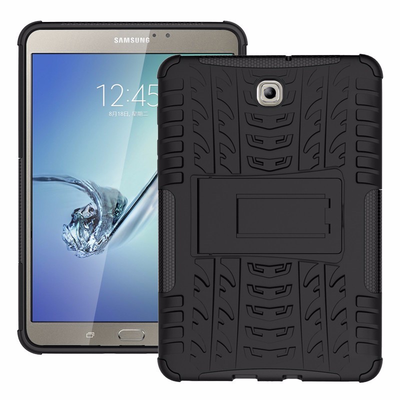 Case Samsung Tab S2 8 Inch  T715 T710 Rugged Armor Stand / Hybrid / Dazzle Cover / Shockproof