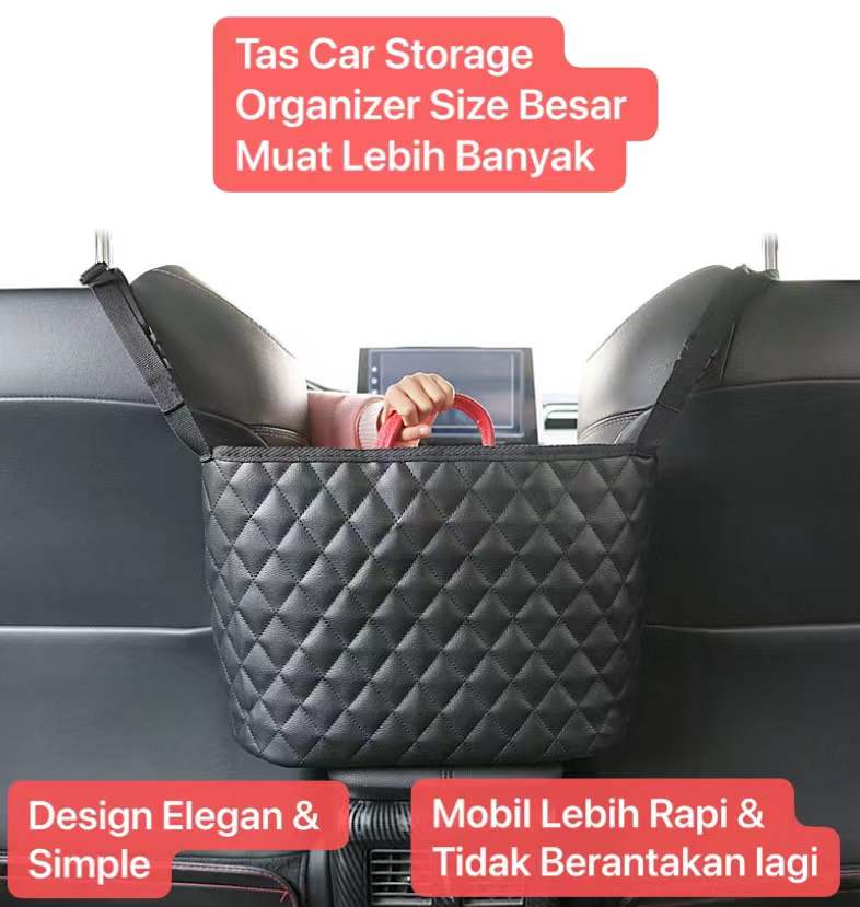 AM-21 Tas Universal Car Storage Organizer Kantong Tas Penyimpan Mobil Tampas Tas Serbaguna