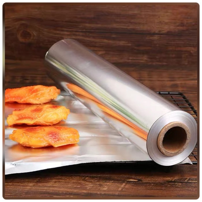 PW-07 30CM x 5M Aluminium Foil Roll Paper Food Pack Cook Grade Premium Baking Cooking kertas timah Pembungkus Makanan BBQ Gril 30 cm 5 meter