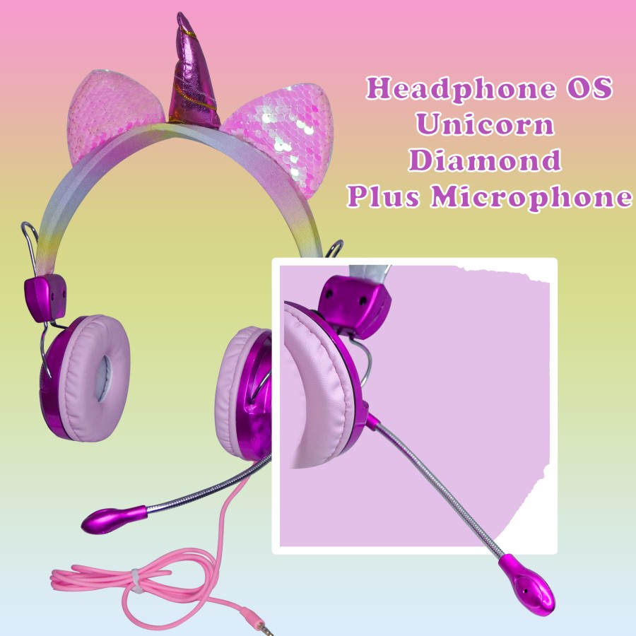Headset yang ada hot sale mic