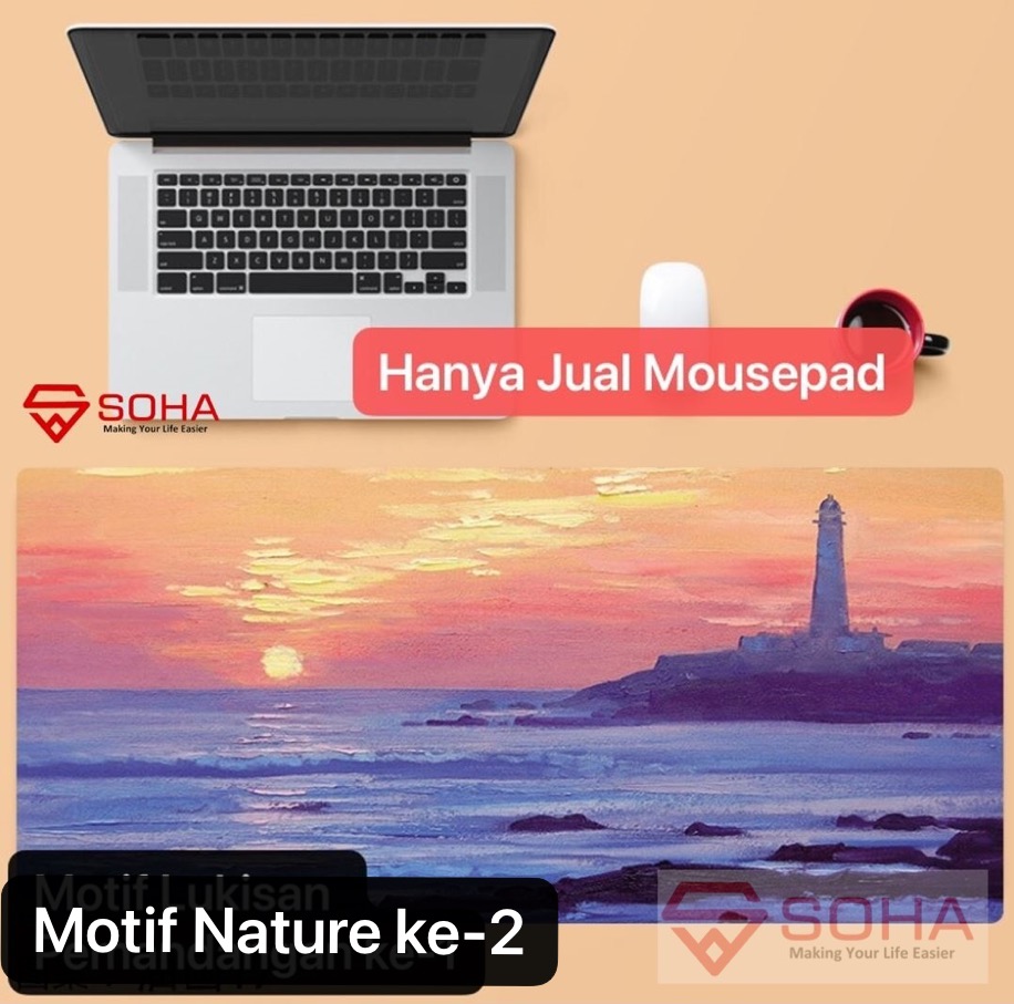 AK-02 80cm x 30cm Mousepad Motif Deskmat Deskpad Mouse pad Design Bagus dan Warna Cerah Tatakan Keyboard Laptop Mouse Meja Kerja / Mouse pad