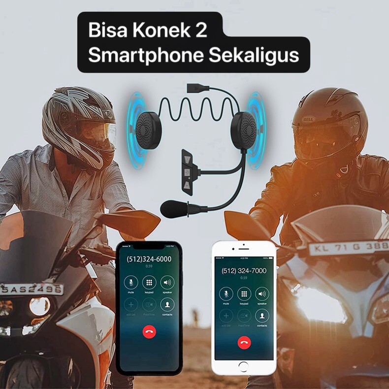 MH07 Motorcycle Helmet Wireless Bluetooh Headphone Stereo Music Headset Helm Bluetooth / HeadPhone Helm Bluetooth / Headset Helmet / Headset Bluetooth