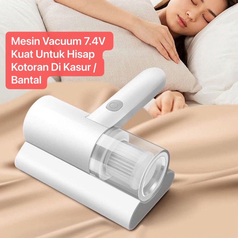 ART-059 Vacuum Cleaner Kasur Sofa Karpet Bantal Ada Lampu UV / Anti tungau Penyedot debu Portable USB Rechargeable Vacuum Dust Mite Cordless Pembersih