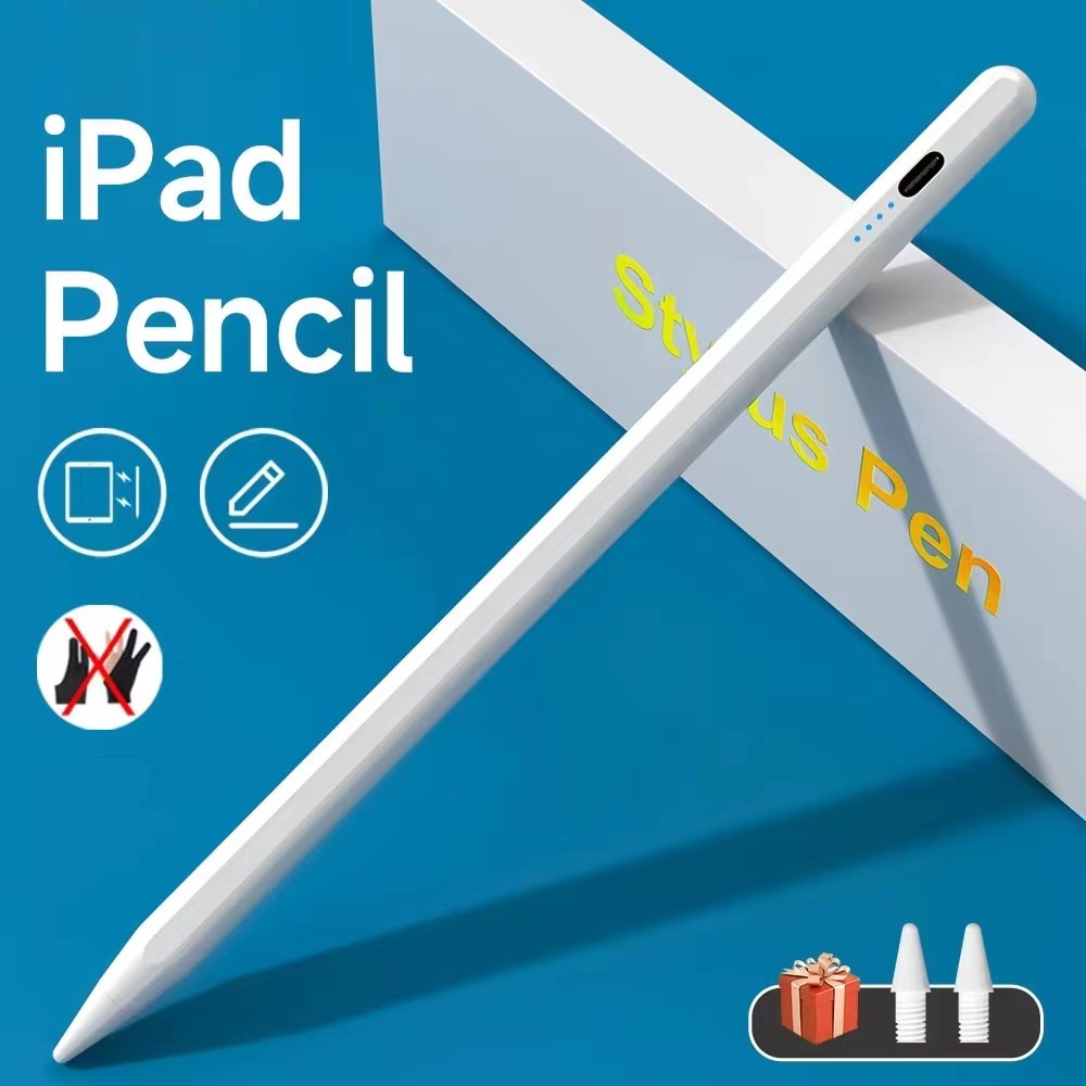 STY-029 Stylus Pen Palm Rejection for Ipad Mini / Ipad 2018 Ke Atas Ipad Pro 2023 Ipad Gen 7/8/9/10/11 Ipad Pencil Rechargeable