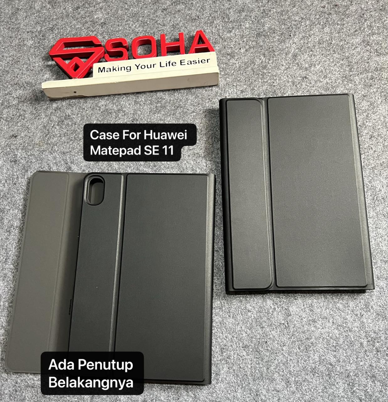SL-03 Case Huawei Matepad SE 11 Bisa Pasang Keyboard Case Magnetik Leather case Keyboard Wireless