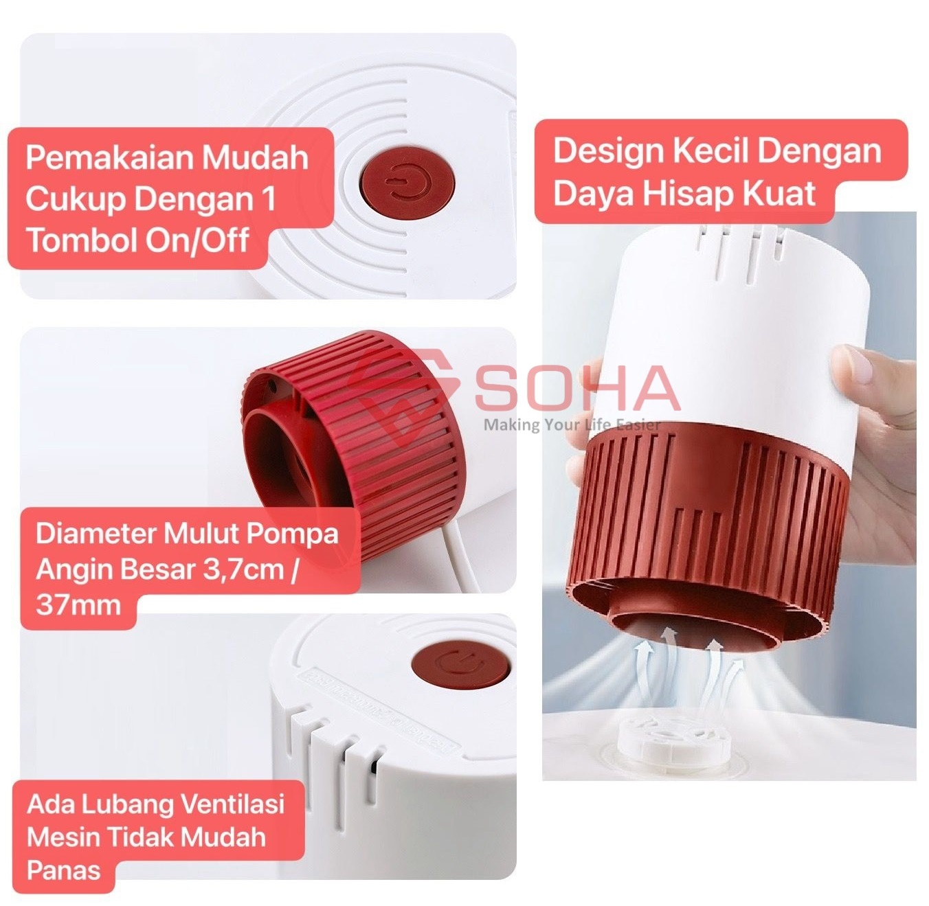 MVS-20 Mesin Pompa Plastik Vacuum Bag Mesin Hisap Angin Plastik Baju Vacuum Bag Cocok Untuk Berbagai Jenis Plastik