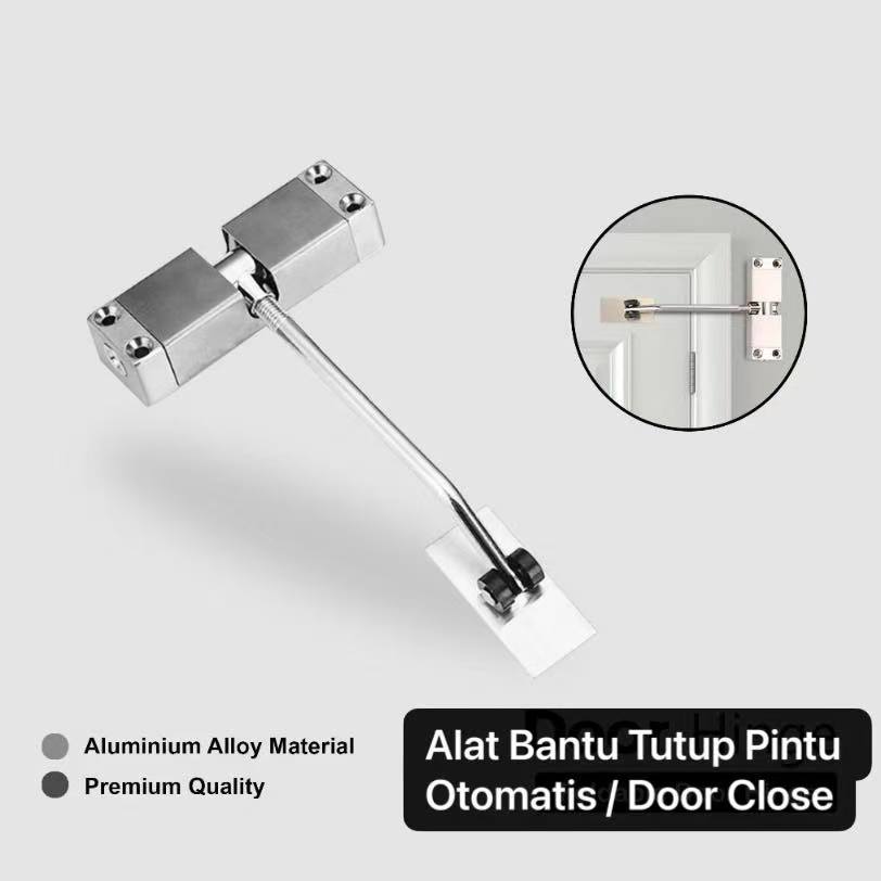 TK-46 Engsel Penutup Pintu Otomatis Door Close Pintu Automatic Spring Engsel Alat Bantu Tutup Pintu Otomatis