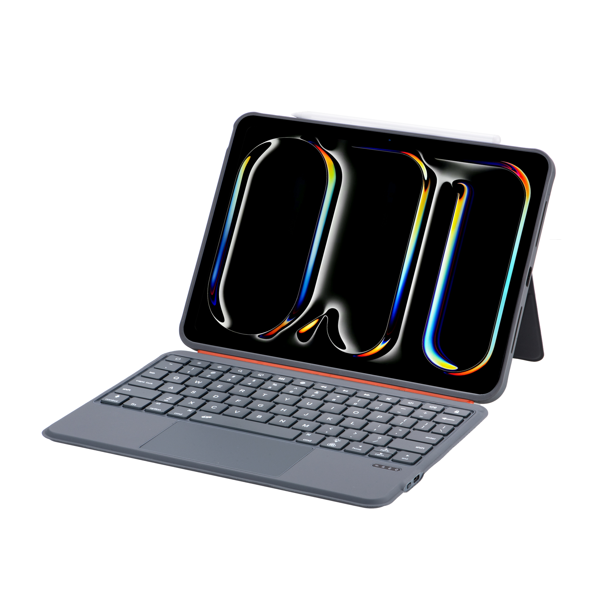 Smart Keyboard Case For IPad Air 6 11 inch & 10.9 Inch 2024 2025 Bluetooth Wireless Keyboard Pen Case K07 Rechargeable